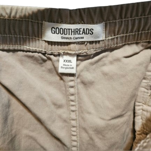 Men's 3XL Khaki Colored Shorts by Good Threads - Picture 3 of 4